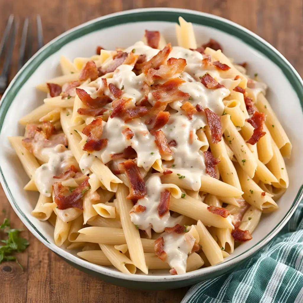 Chicken Bacon Ranch Pasta