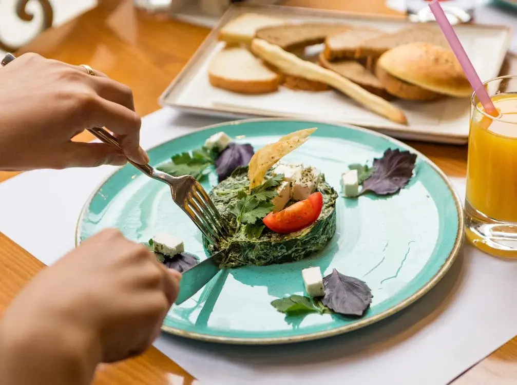 Spinach & Feta Omelette