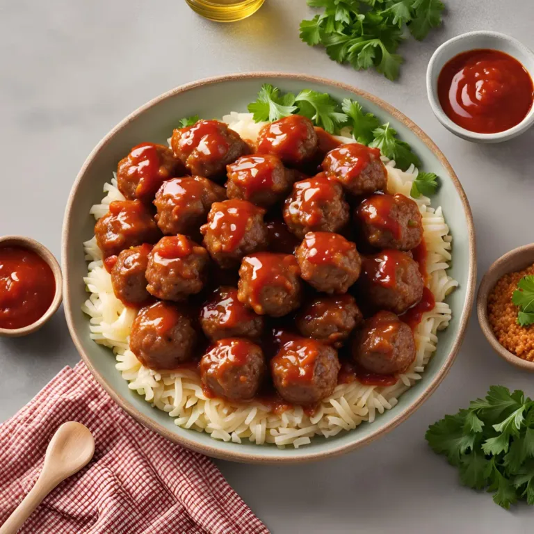 image of Sweet and Sour Meatballs